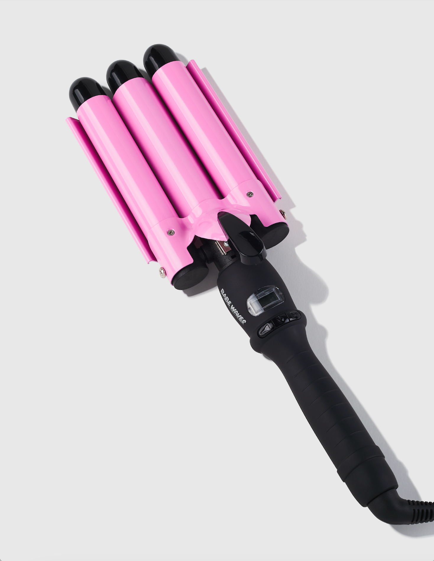 Waves　Waves　Mermaid　Babe　Iron　Get　Curling　with　3-Barrel