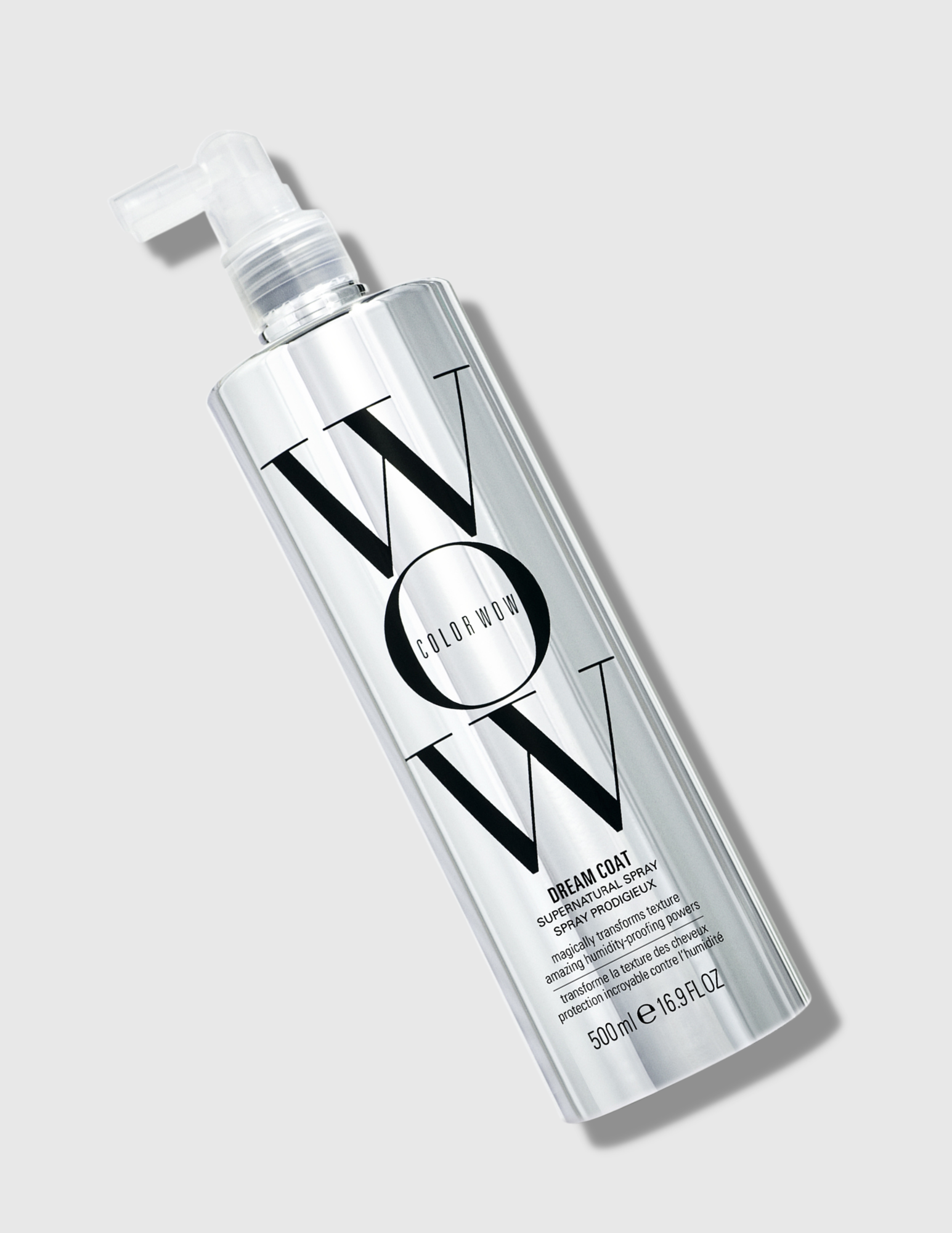  COLOR WOW Extra Shine Spray - Lightweight & Non-Greasy Formula, Heat Protection, Frizz Control, and Silky Hair