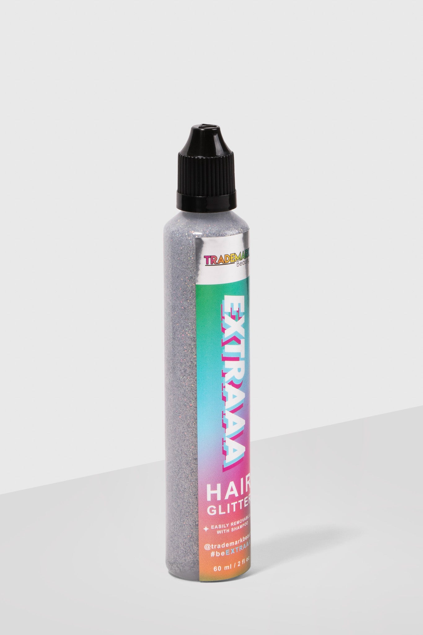 EXTRAAA Hair Glitter Gel - Silver - Trademark Beauty