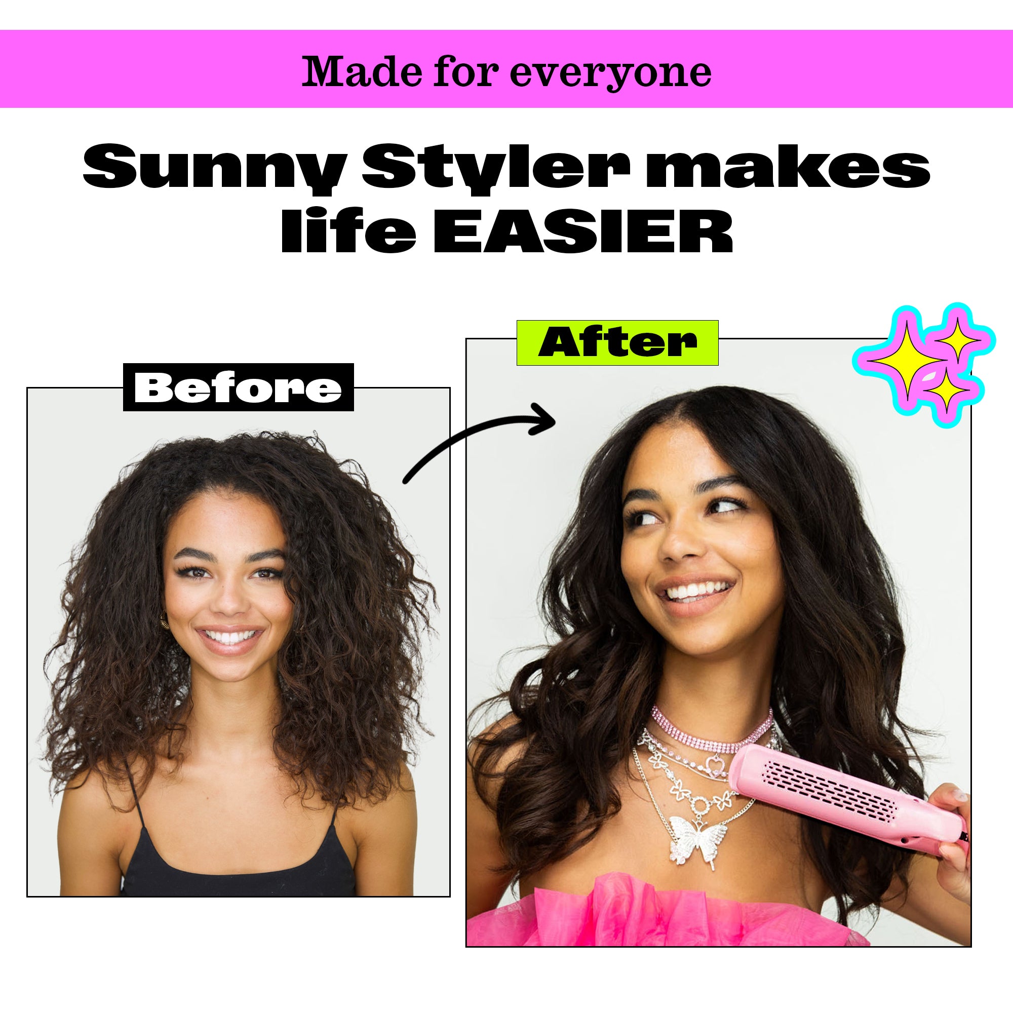 Sunny Styler™ - Pink