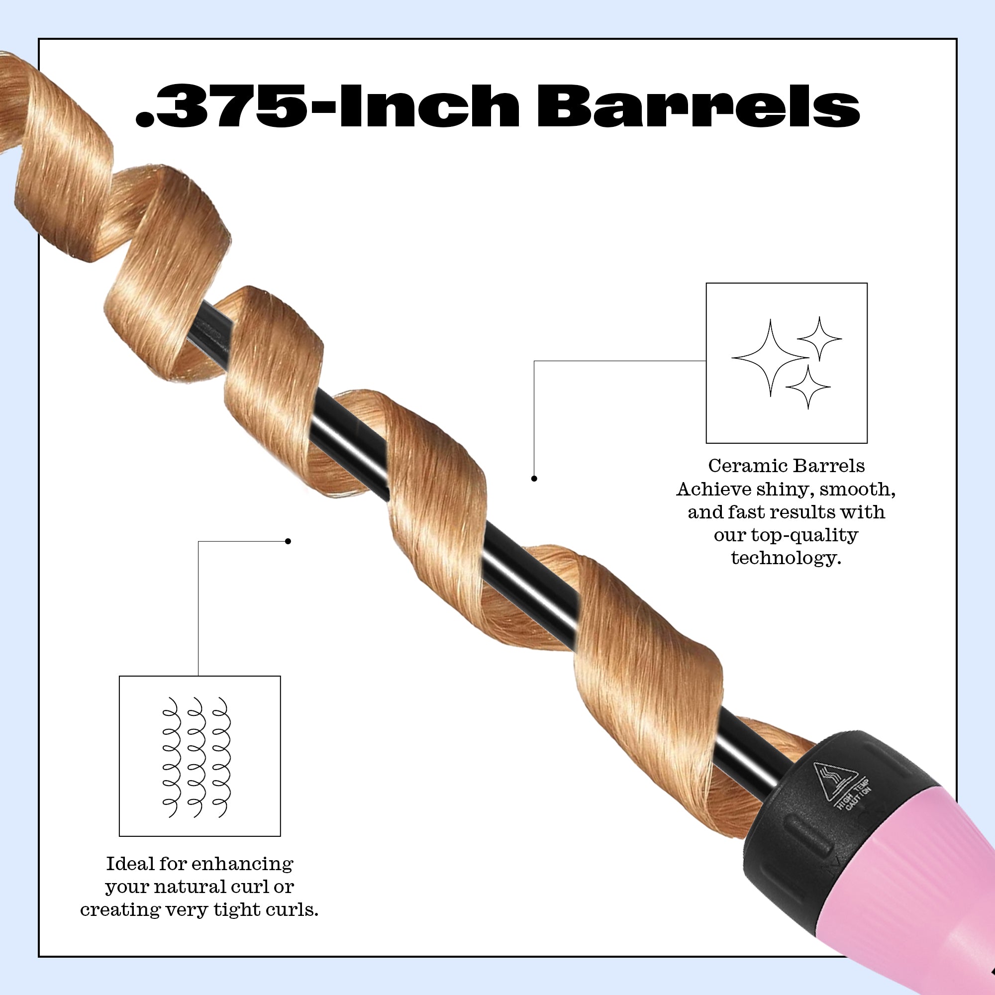 Mood™ - Tiny Wand + Handle - Pink