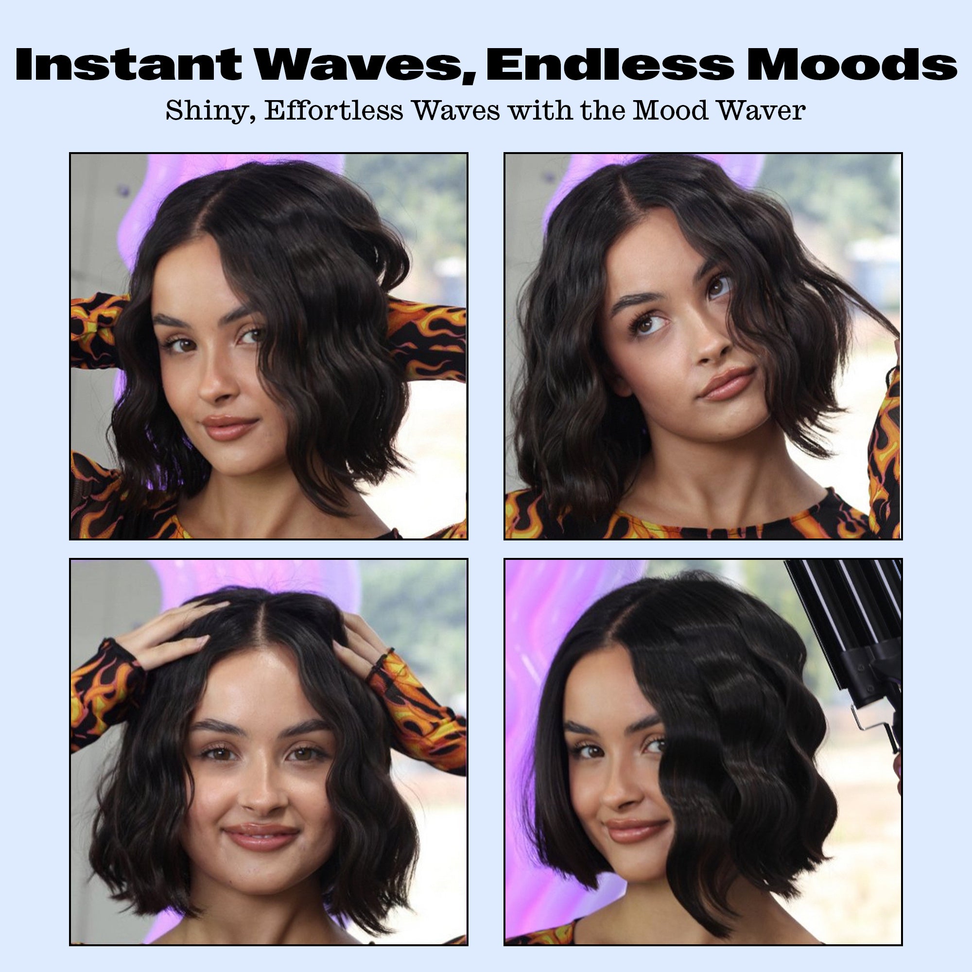 Mood™ Tripple Barrel Waver - 1" inch - Trademark Beauty