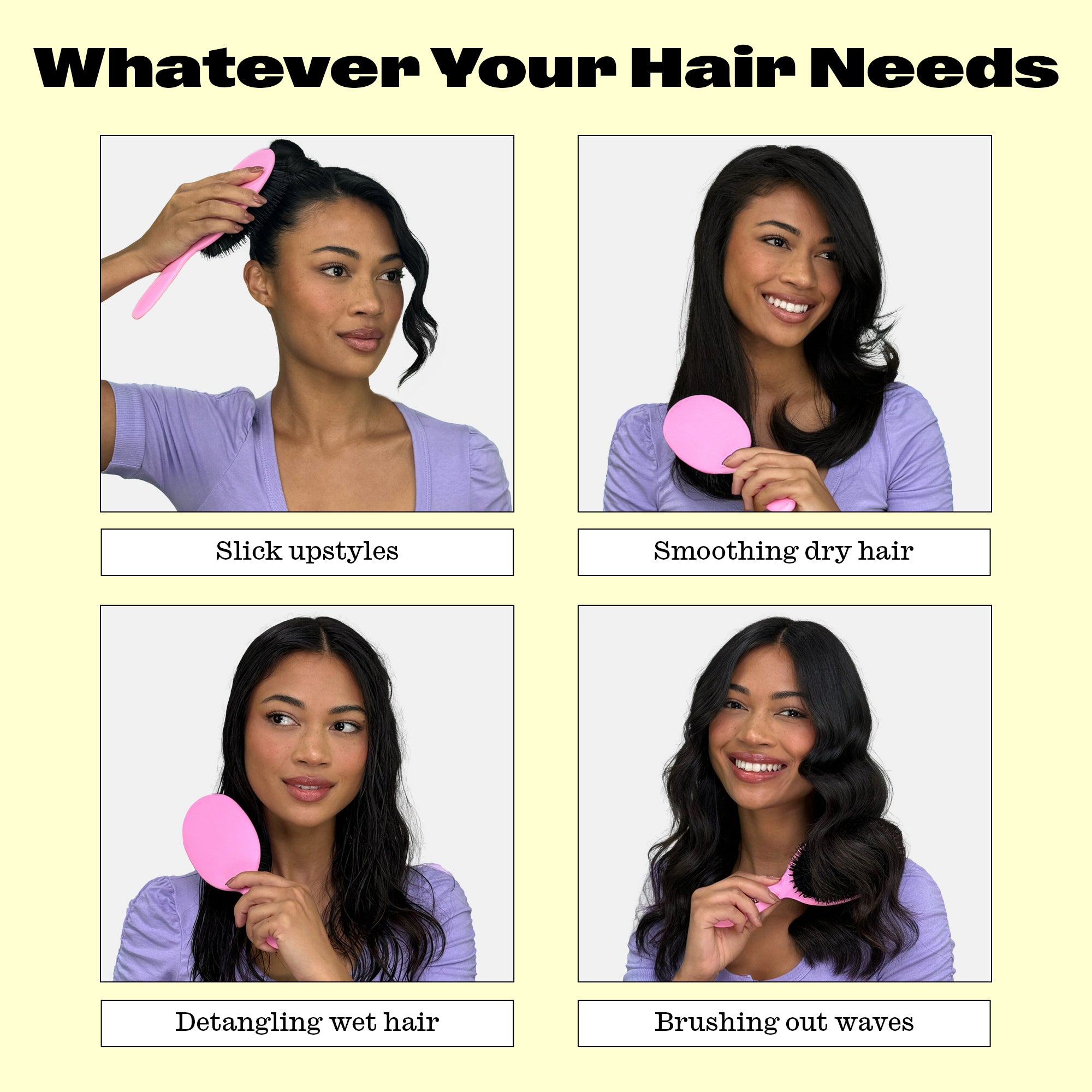 Smooth Brush - Pink - Trademark Beauty