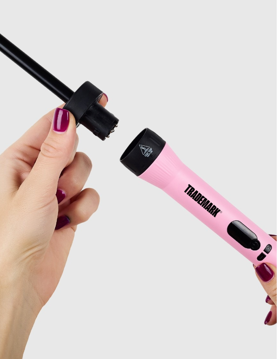 Mood™ Tiny Curling Wand - Pink - Trademark Beauty