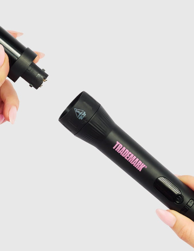 Mood™ Tiny Curling Wand - Black - Trademark Beauty