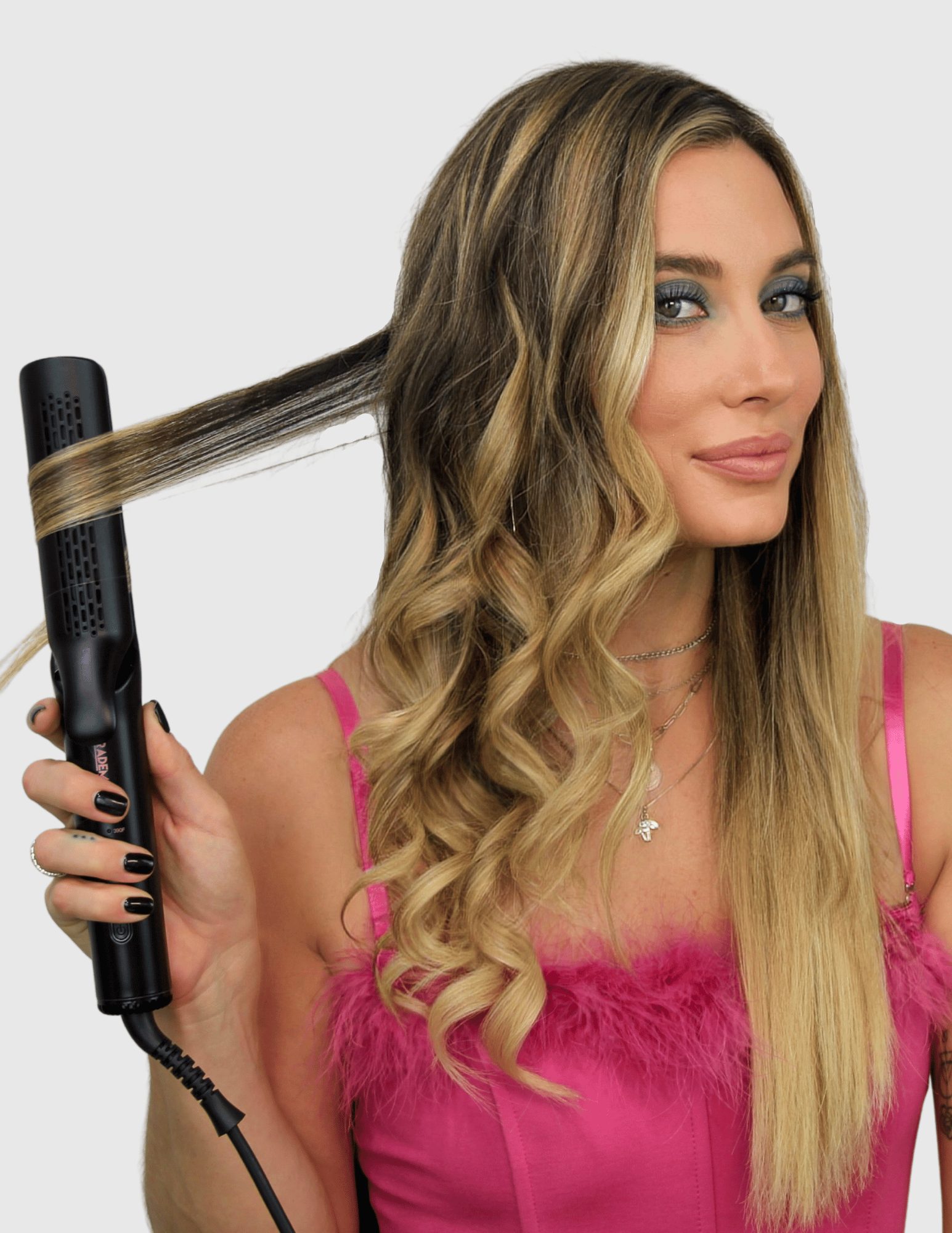 Hair clearance styler iron