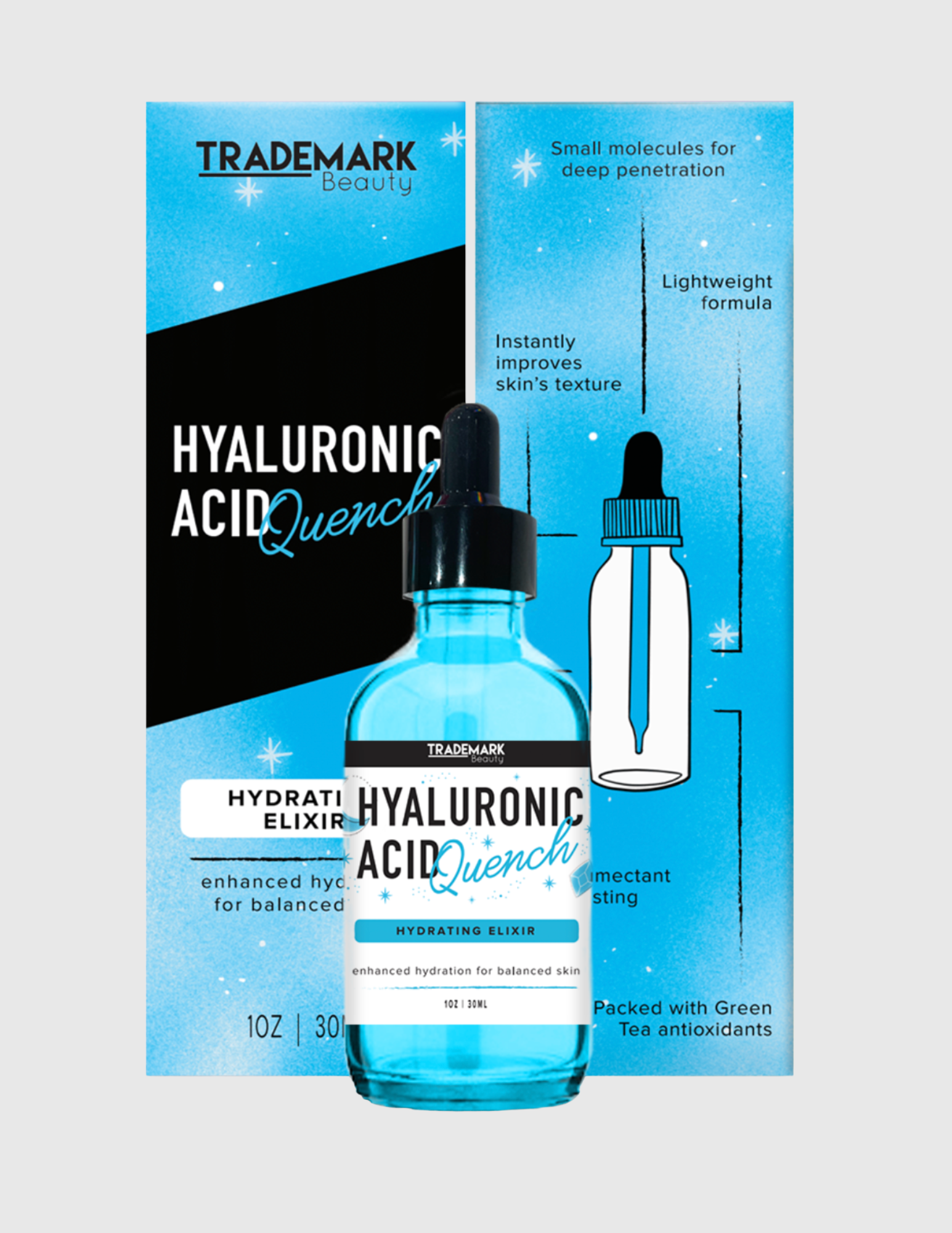 Hyaluronic Acid Daily Elixir Serum - Trademark Beauty
