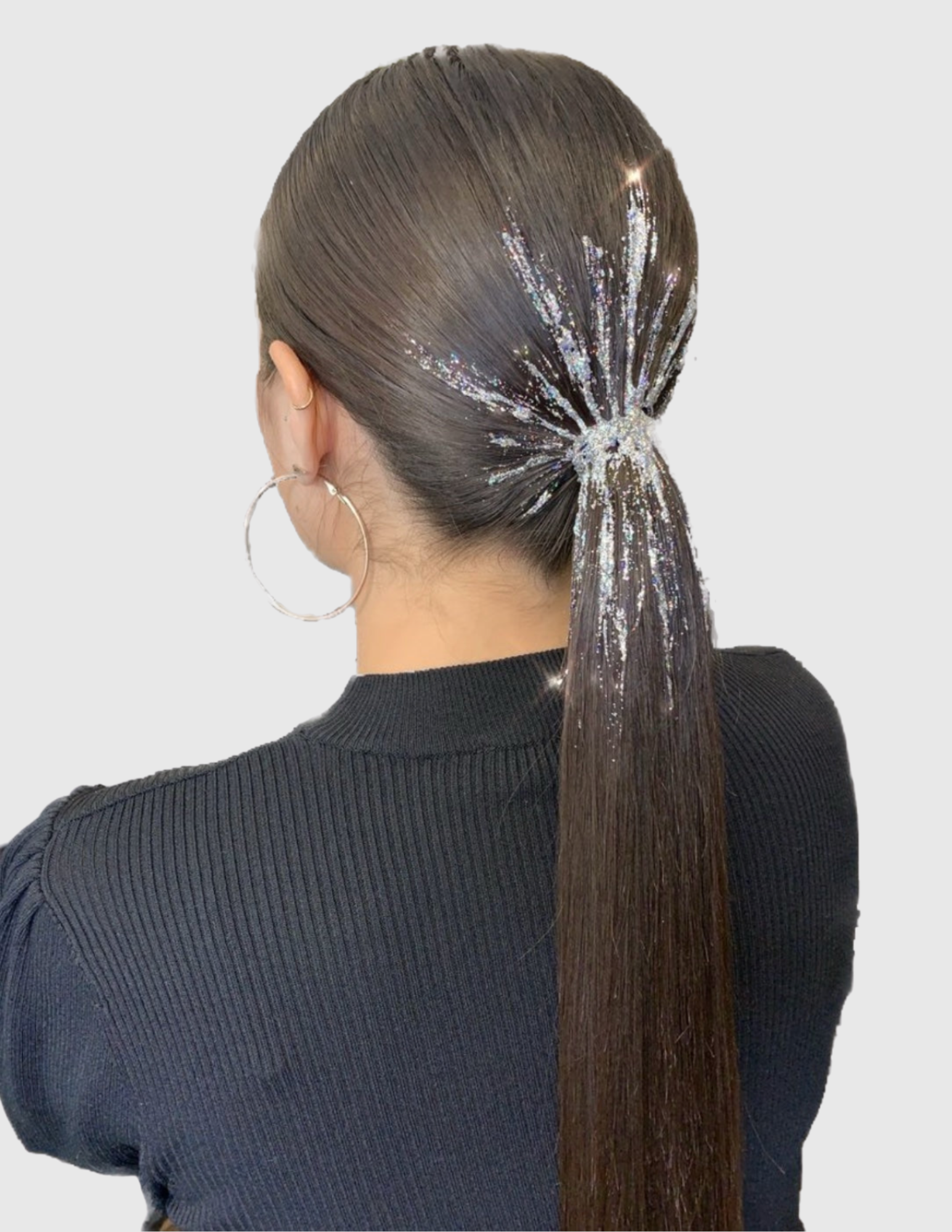 EXTRAAA Hair Glitter Gel - Silver - Trademark Beauty